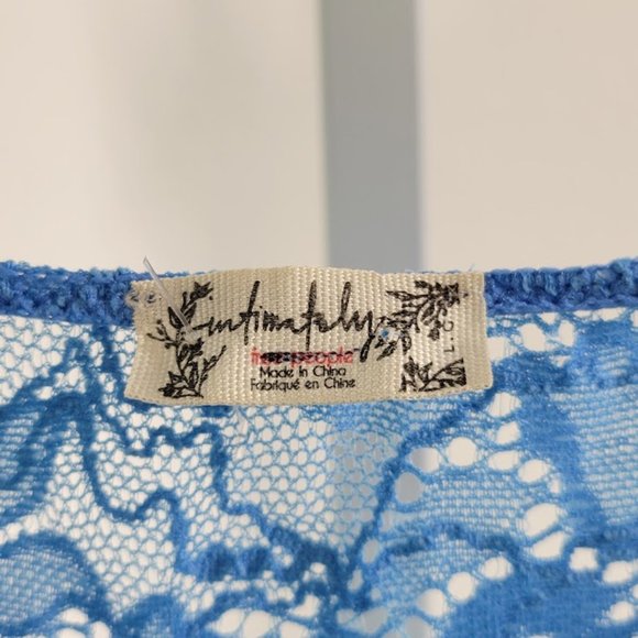 FREE PEOPLE MOVEMENT night rhythm lace bodysuit Sz L NEW - Picture 7 of 8